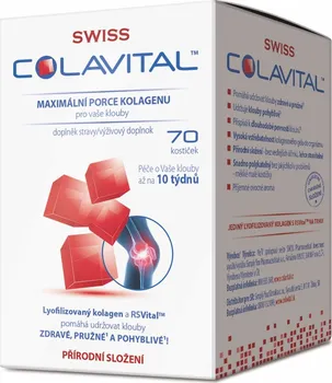 Přírodní produkt Simply You Colavital Swiss 70 kostiček
