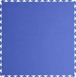 Sedco PVC odolná podlaha do garáže, skladu,tělocvičny ECO - T LOCK - TEXTURED 498x498x6,5 mm Barva: Modrá