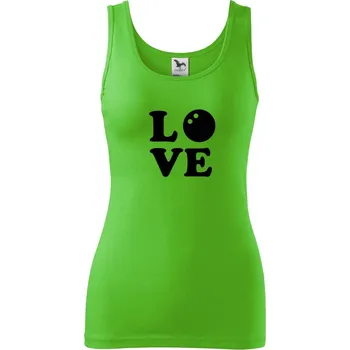 Dámské tričko Squash love - Dámské tílko - XL ( Apple Green )