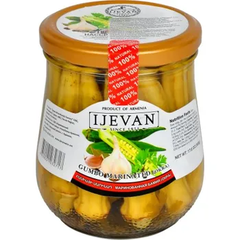 konzervovaná zelenina Ijevan Marinovaný ibišek 500 g
