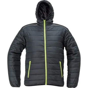 MAX VIVO LIGHT bunda černá/žlutá - v. XXXL