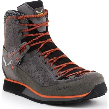 Pánská treková obuv Salewa MS Mountrain Trainer 2 Winter GTX Grey/Fluo Orange 42,5