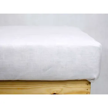 Prostěradlo Snový svět Konopné prostěradlo na dvojlůžko - krémové Upevnění prostěradla: S vázáním, Rozměr matrace: 180x200x20