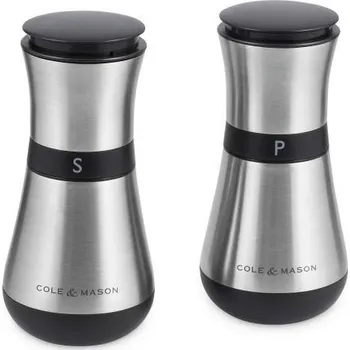 Mlýnek na koření Sada mlýnků na sůl a pepř Henley Precision+ - COLE&MASON (Henley Precision+ Sada mlýnků na pepř/sůl - COLE&MASON)