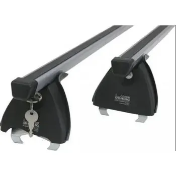 Auto-moto Střešní nosič DIHENG Škoda Fabia I Hatchback a Sedan/ Octavia I Hatchback, zámek, stříbrný