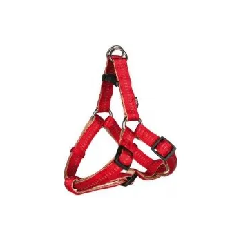 Postroj pro psa Postroj SOFTLINE ELEGANCE červený 50-65cm×20mm