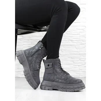 Dámská zimní obuv Cathay moda Dámské workery 7092-4G Velikost: 36