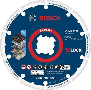 Řezný kotouč BOSCH X-Lock 2 608 900 533