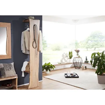 Předsíňová stěna WOODLAND Vešák 36x200 cm, přírodní, akácie