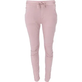 Dámské džíny Kalhoty jeans color A1355/5303/MC-8139 Itálie barva: růžová staro., velikost: S