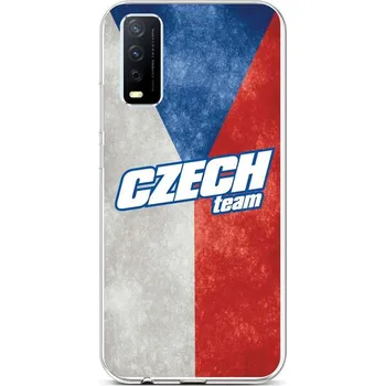 Pouzdro na mobilní telefon Kryt Vivo Y11s silikon Czech Team (obal neboli pouzdro na Vivo Y11s)