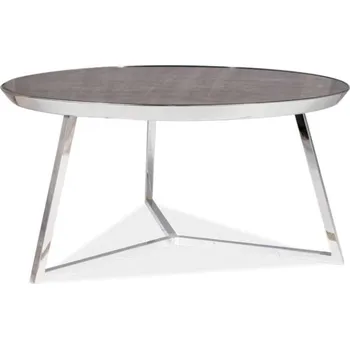 Konferenční stolek SIGNAL Konferenční stolek - TEMIDA B, mramor/chrom