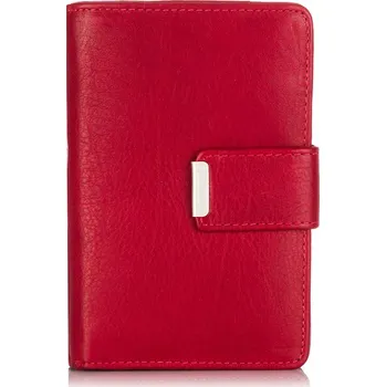 Peněženka Money Maker Dámská kožená peněženka 509B Barva: červená