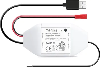 Dálkový ovladač vrat Meross Smart Wi-Fi Garage Door Opener Homekit 0261000011