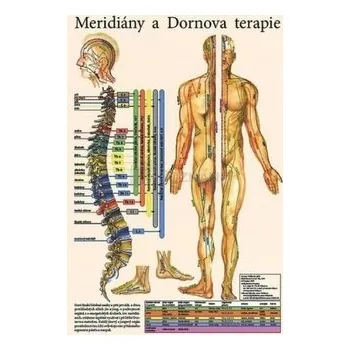 Mapa - Meridiány a dornova terapie - Anna Velíšková