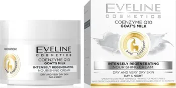 Pleťový krém EVELINE COSMETICS Coenzyme Q10 and Goat's Milk Intensely Regenerating výživný regenerační krém 50 ml