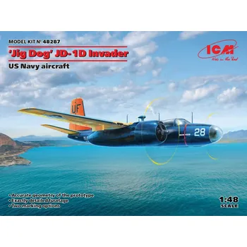 Modelářství ICM 1/48 JD-1D Invader 'Jig Dog' US NAVY aircraft