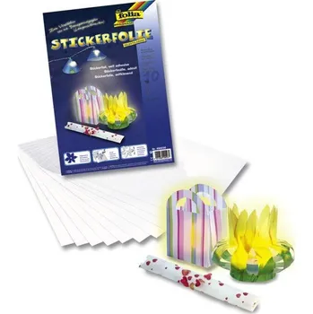 Folia Samolepící průhledná fólie 23 x 33 cm 10 ks