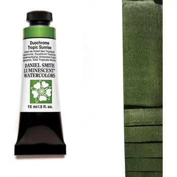 Výtvárné potřeby Akvarelová barva Daniel Smith Luminescent, 15ml - zelená Barva: 48 - Duochrome Tropic Sunrise
