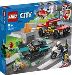 LEGO City 60319 Hasiči a policejní…
