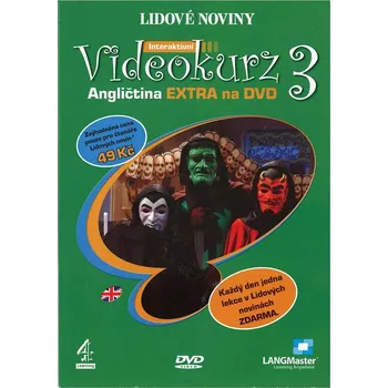 DVD film Videokurz Angličtina Extra 3 DVD (Angličtina videokurz 3)