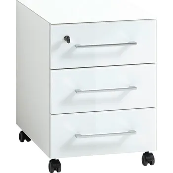 Zásuvkový kontejner Germania Bílý pojízdný kontejner Monteria 40 x 50 cm