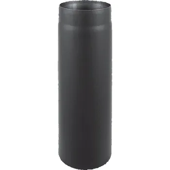 Kouřovod Karl Roura 1000mm / 160mm (síla 2mm) - černá