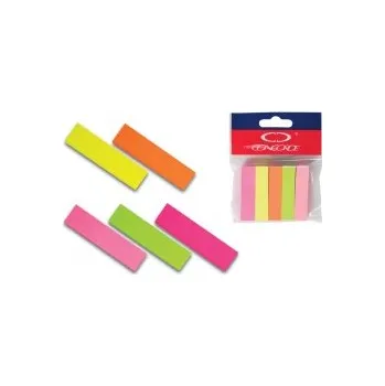 CONCORDE Samolepicí záložky neon, 12x50mm, 5x100 papírových listů A0983