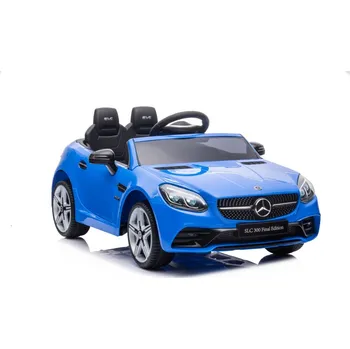 Dětské elektrovozidlo PROPER Akumulátorové autíčko Mercedes SLC 300 modré