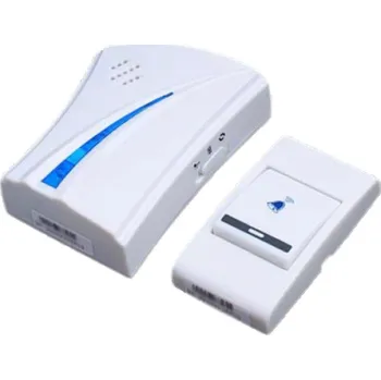 Domovní zvonek Bezdrátový domovní zvonek do zásuvky 220V dosah 80 metrů 16 melodií