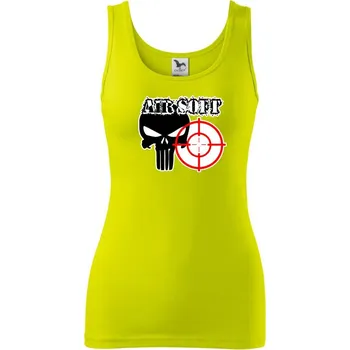 Airsoft lebka - Dámské tílko - XS ( Limetková )