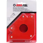 Úhlový magnet 45°/90°/135°, 34kg MAR-POL