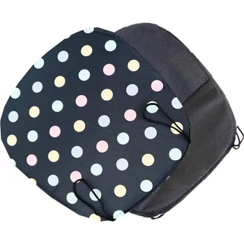 Podsedák Numberoplus Podsedák na židli Niti - Barevné puntíky