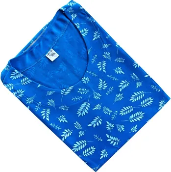 Dámské šaty C-Lemon Dámská zahradní oblečení AH-66 Barva: Modrá, Velikost: XL