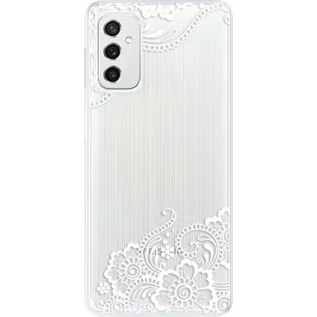 Pouzdro na mobilní telefon Odolné silikonové pouzdro iSaprio - White Lace 02 - Samsung Galaxy M52 5G