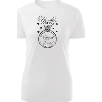 Dámské tričko Tričko s potiskem Vezmeš si mě dámské