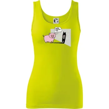 Dámské tričko Zazděný kamarád - Dámské tílko - 2XL ( Limetková )