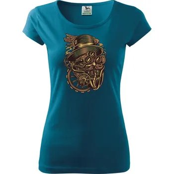 Pan robo nadlesní - Dámské triko Pure - 2XL ( Petrolejová )