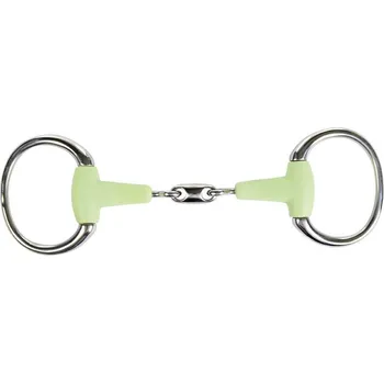 Udidlo pro koně Oliva dvakrát lomená 16 mm s příchutí jablka 11,5 cm