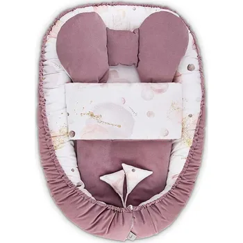 Hnízdečko pro miminko Belisima Velvet hnízdečko s peřinkou