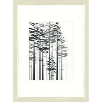 Rám na obraz Fotorámeček dřevěný, Modern, krémově bílý 21x29,7 cm