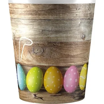 Obal na květináč Obal na květník EASTER VEJCE jaro plastový d12x14cm