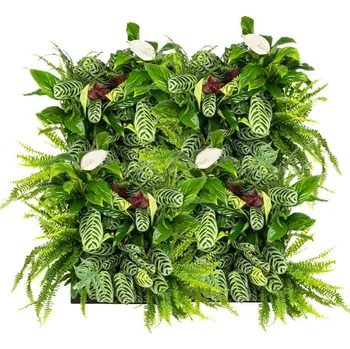 Krbová kamna Zelená stěna LivePanel Pack 2x2 - 87x109cm + doprava zdarma