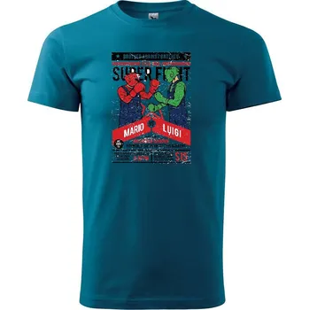 Brother Against Brother - Klasické pánské triko vyšší gramáže - S ( Petrolejová )