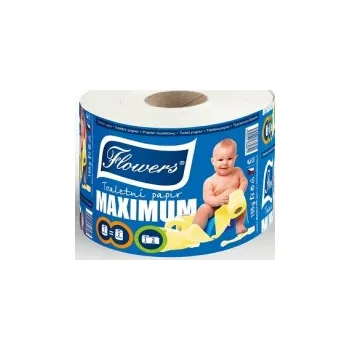 Toaletní papír Toaletní papír Flowers 1000 útržků bílý 1ks