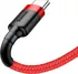 Datový kabel Baseus Cafule USB-C 0,5 m červený
