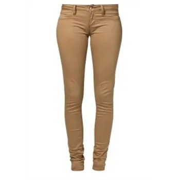 Dámské kalhoty Monkee Genes Dámské skinny kalhoty béžové Velikost: 32