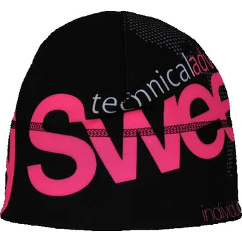 Čepice Sportovní čepice SCP011 - černá / růžová
