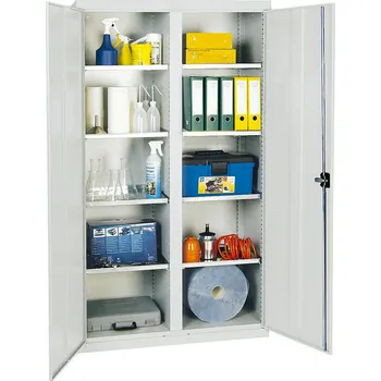 Skříňka na nářadí Dílenská skříň Professional 2000, 8 polic, šedá, š 1000 mm