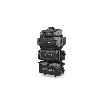 Taška na bowlingovou kouli STORM THUNDER ČERNA / ŠEDA na kolečkách na 6 koulí